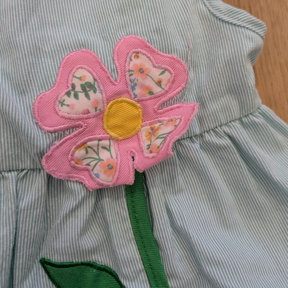 Vintage Flower Dress & Romper Set - Picture 3 of 4